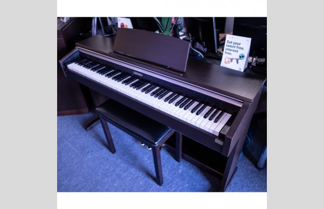 Used Casio AP220 Satin Rosewood Digital Piano Complete Package (SN:05403) - Image 5